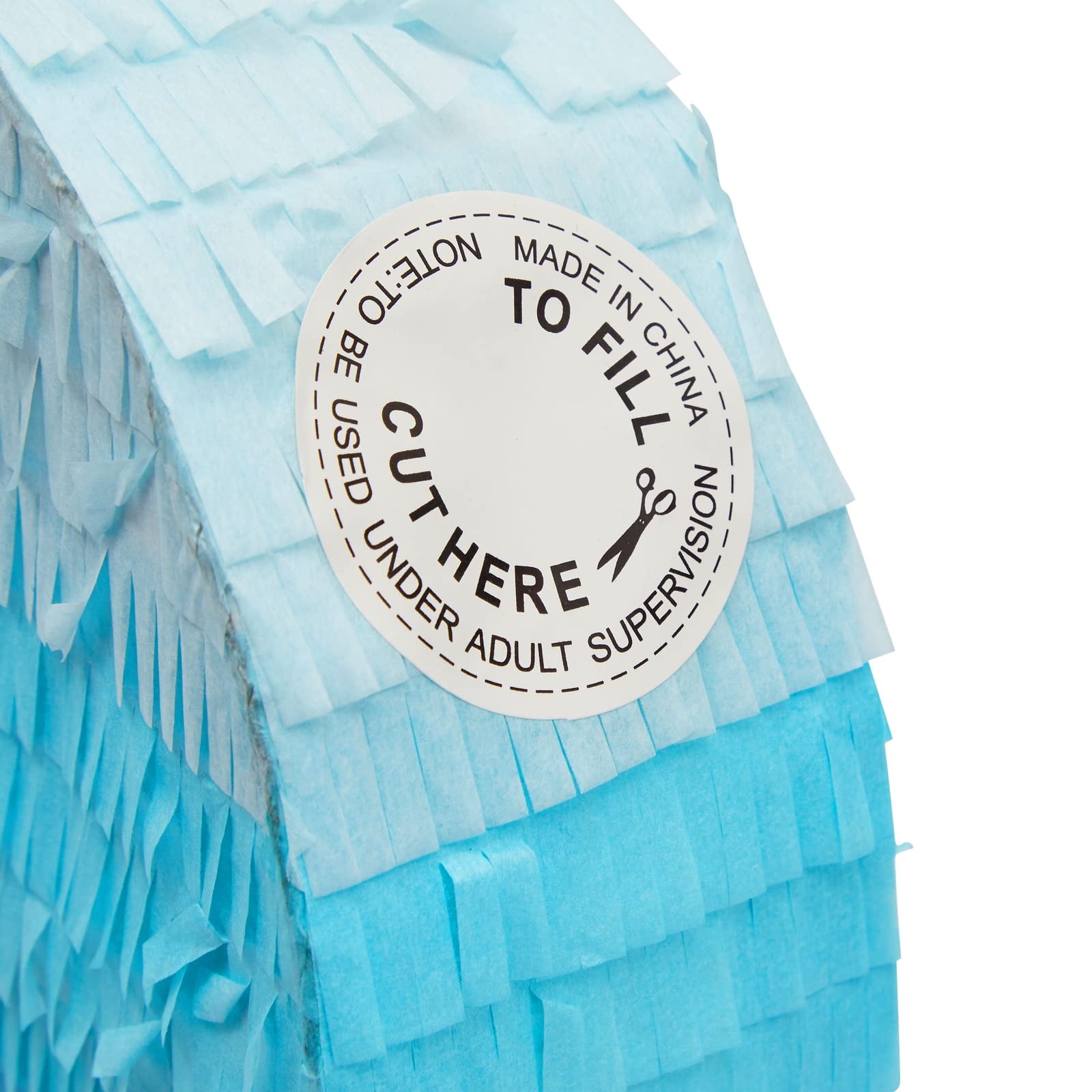 Amazon.com: BLUE PANDA 7 Pinata Pull String Party Activity - Ombre